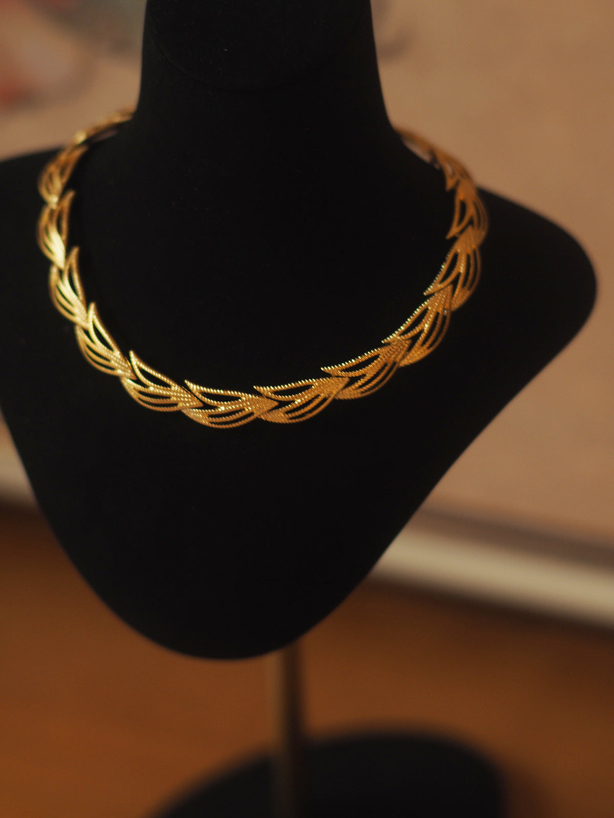 Gold Leaf Necklace