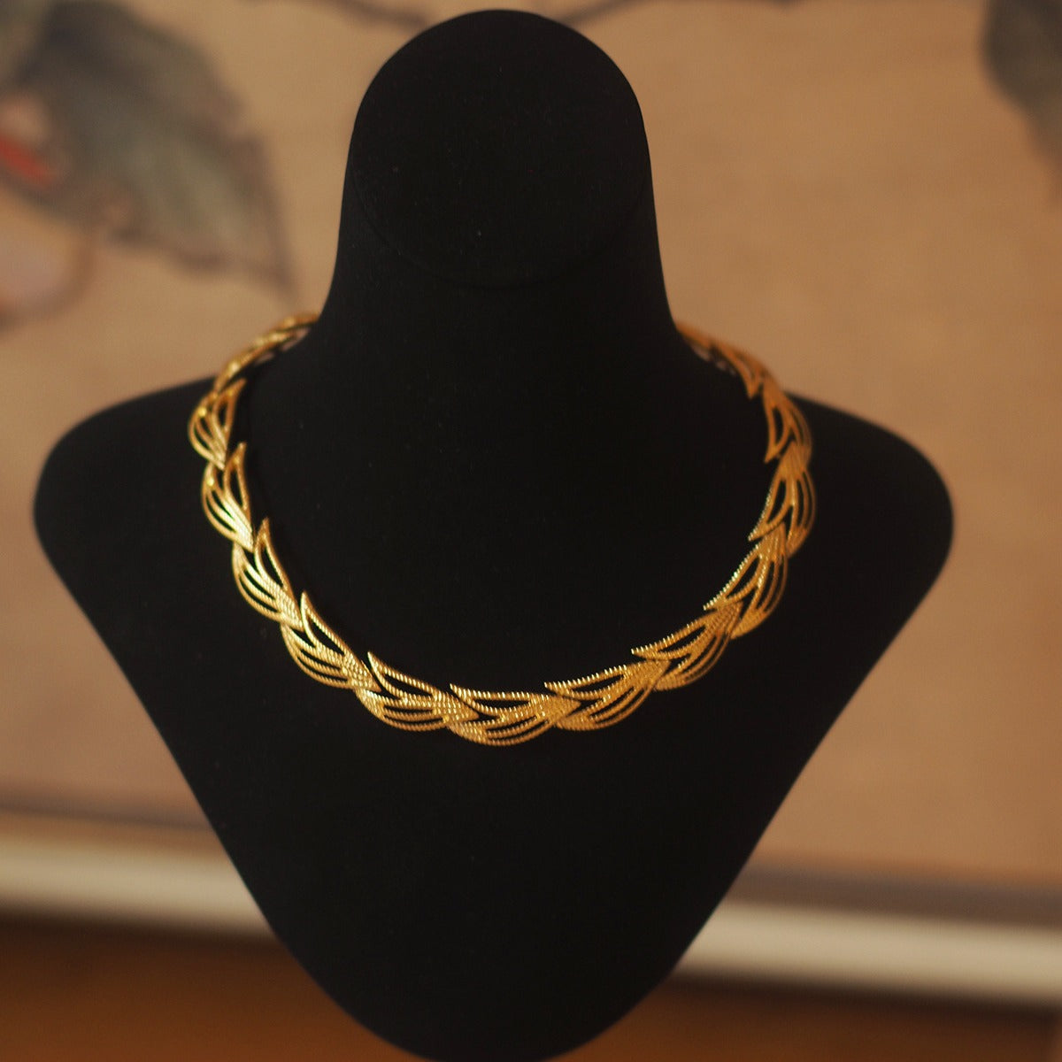 Gold Leaf Necklace