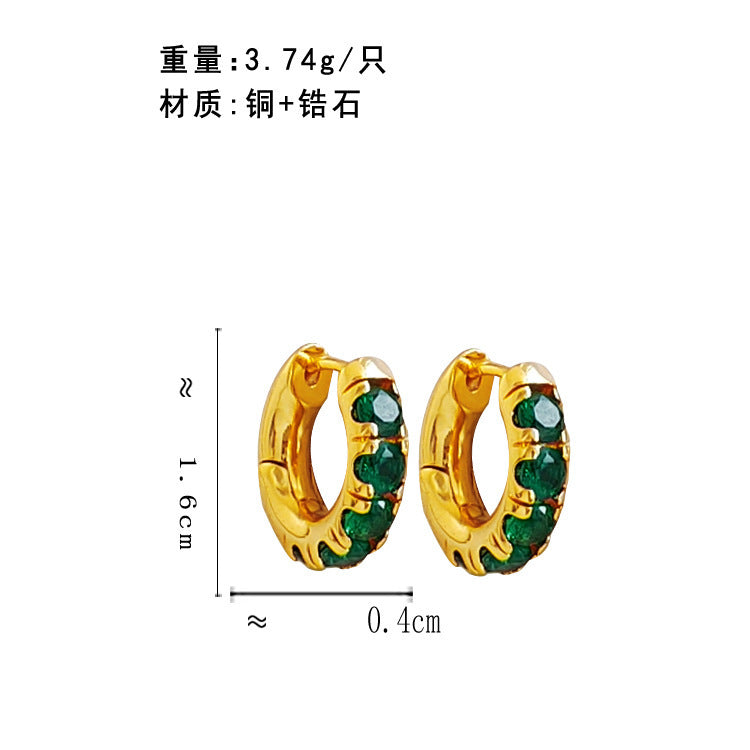 Vintage Diamond Earrings