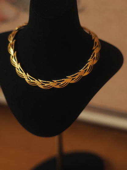 Gold Leaf Necklace