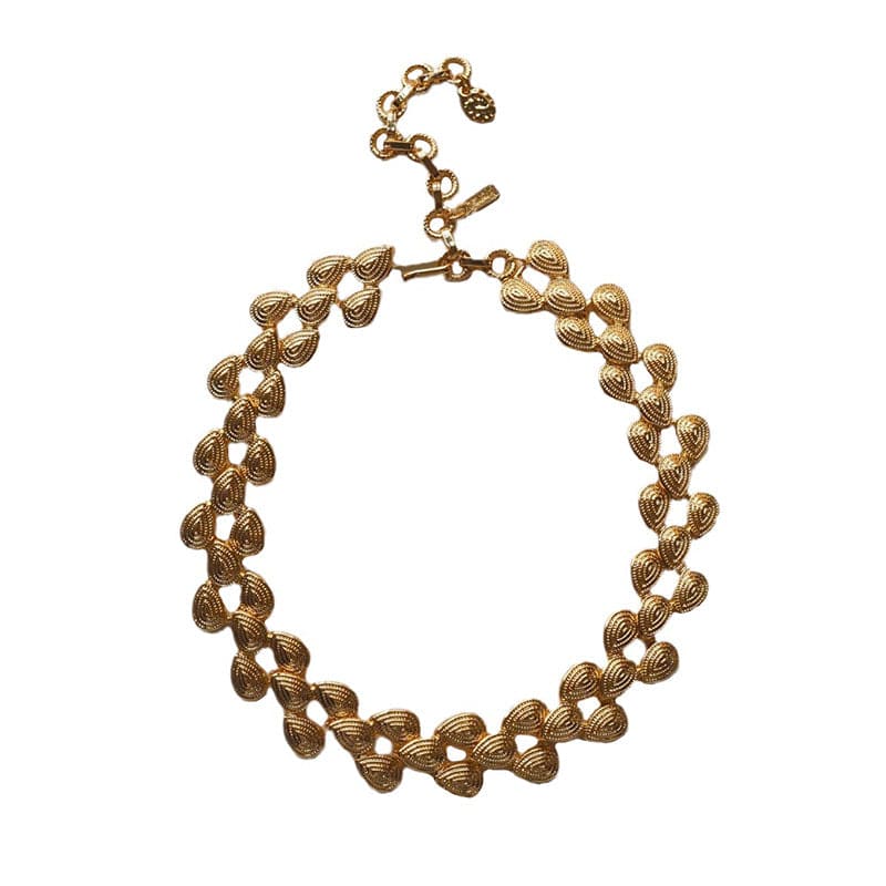 Vintage leaf Necklace