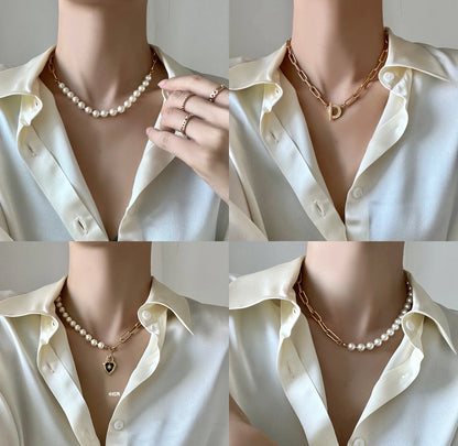 Pearl Chain Necklace